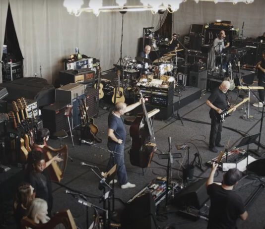 David Gilmour - Luck and Strange Setup