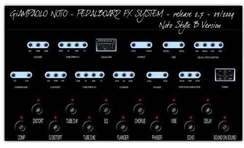 PEDALBOARD V2 NEW STYLE B